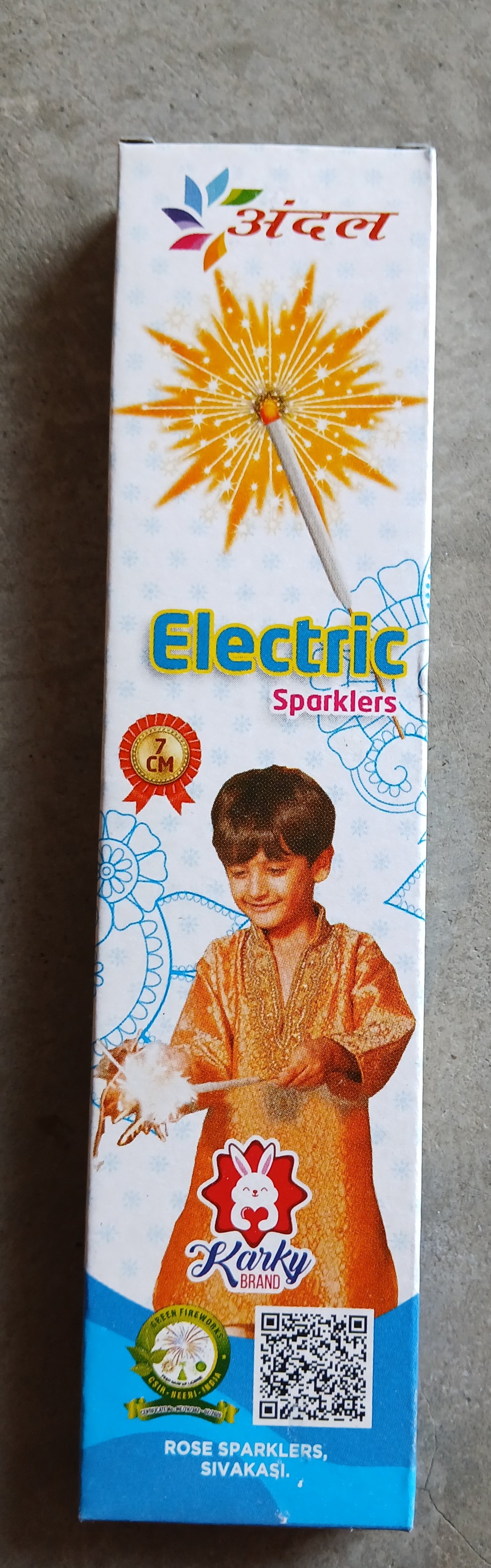 7 cm Electric Sparklers