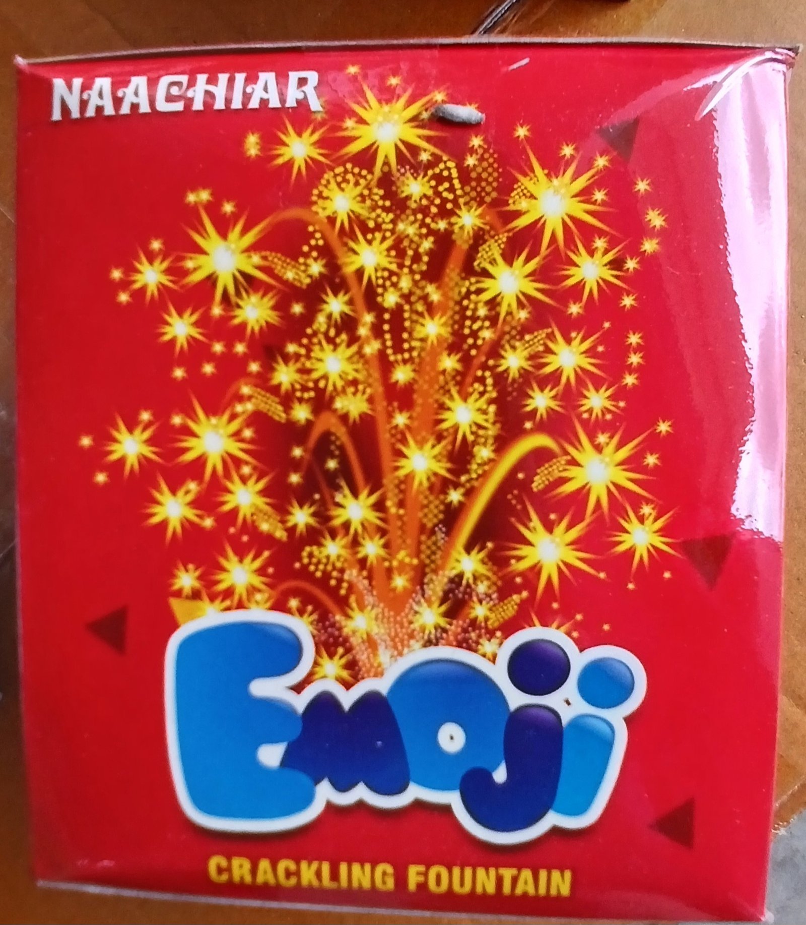 Emoji Crackling Small Fountain